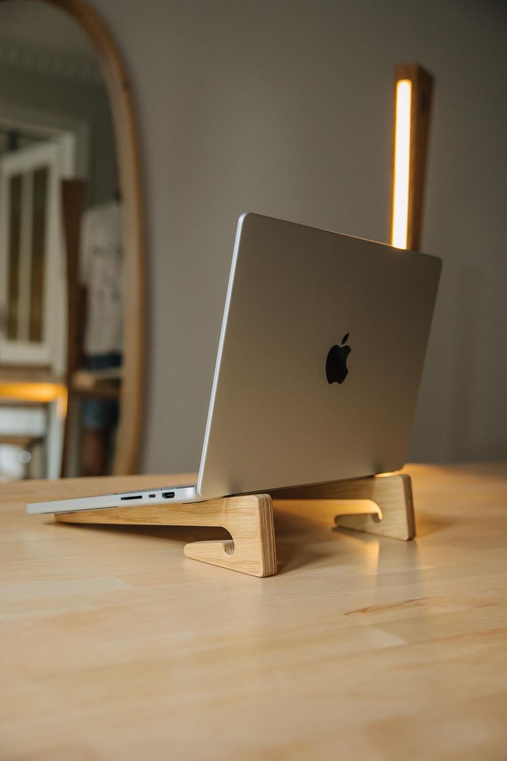 Wooden Laptop Stand