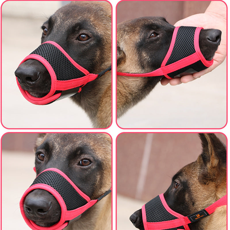 SafeBite™ – Adjustable Dog Muzzle for Safe Walks & Training